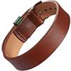 PIENOSOLE Bracciale da Uomo in Vera Pelle con Chiusura Regolabile in Acciaio Inossidabile - Made In Italy e Sostenibile - Fatto a Mano - Confezione Regalo Esclusiva in Carta Ecologica