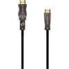 AISENS - A153-0647 - Cavo HDMI V2.1 AOC staccabile ultra alta velocità 8K@60Hz 4K@120Hz 4:4:4 48Gbps, A/M-D/A/M, nero, 40m
