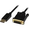 Startech.Com Cavo Convertitore Adatattore Attivo Displayport a DVI da 91 Cm - Dp a DVI 2560X1600, Nero