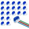 hankousi 20 connettori per cavi per robot tosaerba, 314 morsetti impermeabili con riempimento in gel per tosaerba Automower da giardino