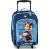 Ragusa-Trade Paw Patrol Chase Marshall Skye - Trolley per bambini, in poliestere, asta telescopica regolabile e fissa, Paw Patrol 4, valigetta