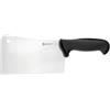 Sanelli Ambrogio Ambrogio Sanelli, Linea Tecna Falcetta cm 16 NERA con Lama in Acciaio Inox NitroB e Manico Ergonomico a grip evoluto, Coltello Professionale, Made in Italy