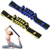 Prmape 2 fasce di resistenza per fitness, con passanti, colore giallo, per yoga, fitness, yoga, allenamento, colore blu