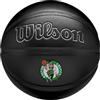 Wilson Pallone da Basket NBA Team Premiere, Design dinamico Con Effetto Pelle di Serpente, Toppa Della Squadra Ricamata, Squadra: Boston Celtics, Colore: Nero, Taglia: 7