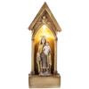 Inmaculada Romero IR Cappella Della Vergine Del Carmen Con Luce, Figura Di 19 Cm, Patrona Dei Marinai, Rifinita In Resina