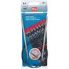 Prym Rundstricknadeln MS 80 cm 5,00 mm silberfarbig Ferri da Maglia circolari, Ottone, Argento, 5,0 mm