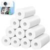 CATOR Carta Termica per Macchina Fotografica Bambini, 10 Rotoli Termica Carta Fotografica, Carta di Stampa della ricarica delle Macchine Fotografiche bambini, per Piccole Fotocamere, 57mm
