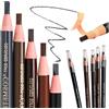 KLLJ Matite impermeabili per sopracciglia, matita per sopracciglia microblading, kit matita permanente per sopracciglia, trucco per tatuaggi e forniture per microblading, matite peel-brow