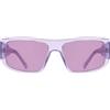 DKNY Women's Sunglasses DK555S - Crystal Lilac with Lilac Flash Lens