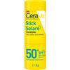 Cerave Stick Solare Invisibile Viso e Labbra SPF50+ 8 g