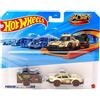 Mattel Hot Wheels Track Fleet, Porsche 911 Off-Roader [Tan] Scala 1:64 Auto Diecast