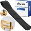 Your Day Mate Cinghia inguinale per seggiolone, 1 pezzo, nero, in pelle PU, cinghia per imbracatura compatibile con Stokke Tripp Trapp, Safety1st, roba, Kinderkraft