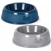 PARENCE. Set di 2 distributori di cibo rotondi di medie dimensioni 19,5 x 5,8 cm - bowl leggere e stabili per cani e gatti - facili da pulire Ciotole per cibo e acqua - colore casuale - 2 pezzi