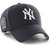 47 '47 New York Yankees Navy MLB Sure Shot Most Value P. Snapback cap - One-Size
