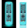 GOUYESHO Custodia protettiva in silicone per telecomando LG TV Glow in The Dark, cover remota LG Smart TV AKB75095307/AKB75375604/AKB74915305 (blu brillante) - 【Confezione da 2 pezzi】