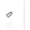 Peixiong Galaxy Tab S9 FE S Pen Per Samsung Galaxy Tab S9 FE Stylus Penna, Compatibile Galaxy Tab S9 FE Plus S Pen con 4.096 livelli di pressione gratuiti 5 punte (Rosa Chiaro)