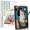BELLEMOND - 2 pz - Pellicola effetto carta Made in Japan per Galaxy Tab S10 FE/S9 FE (10,9"), S9/S8/S7 (11") - PET opaca per scrittura e disegno - SSGT11PL10