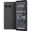 Sony Xperia 10 VII - 6,1 OLED 19,5:9 da 120 Hz, lunga durata della batteria - batteria da 5.000 mAh, tre lunghezze focali, audio da 3,5 mm, Android 15, IP65/68, Dual SIM ibrida, nero carbone
