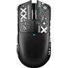 ATTACK SHARK X11 SE Mouse da Gaming Wireless, Sensore PixArt PAW3311, BT/2.4G Wireless/Cablato, 22000 DPI, 65 Ore di Batteria, Mouse da Ufficio e Gaming per Win11/Xbox/PS/Mac (Nero + Nastro)