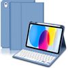 Hofsos Custodia con tastiera per iPad A16 di 11a generazione 2025 da 11 pollici, layout del Regno Unito Custodia per tastiera per 10a generazione 2022 da 11,9 pollici, copertura magnetica staccabile e