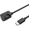 INF Stazione di ricarica per Samsung Galaxy Fit3 (tipo C - JW89), design intuitivo, pratica soluzione di ricarica, ingresso alimentazione 5 V/1 A/USB, nero