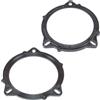 tomzz Audio 2804-014 Anelli per altoparlanti Adattatori Supporti compatibili con BMW Tesla Mini per altoparlanti DIN da 100 mm