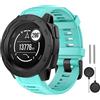 MYSNBKN Instinct Cinturino, Cinturino di Ricambio Regolabile Sportivo in Morbido Silicone per Instinct Smartwatch