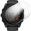 GIOPUEY Pellicola Protettiva per Garmin Tactix 8 Solar 51mm, [4 Pezzi] Vetro temperato Schermo Protezione Pellicola [Copertura Completa] [Anti-graffio] - Trasparente