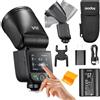GODOX V1 Mid S Godox Flash for Sony - 55Ws 650+ Flashes,1.7s Recycle Time, Touch Screen