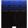 Tommy Hilfiger Uomo Pantaloncini Boxer Confezione da 3 Elasticizzati, Multicolore (Nob Blu/PRP Nvy/Blk), XXL