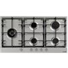 Foster Piano Cottura da Incasso a Gas 86 cm 5 Fuochi Acciaio inox Satinato Griglie in Ghisa Serie Power Foster 7016 032 - 7016032