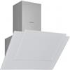 Silverline PRONTA CONSEGNA - SPEDIZIONE IMMEDIATA Silverline 3424 Cappa a Parete 90 cm Inox con Vetro Bianco - 3424.9.733.01