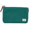 Roka London Carnaby - Verde Azzurro, sostenibile, 14 x 9,5 x 5 cm, Teal, molto spazio per monete e alcune carte