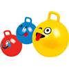 Palla Cavalcabile per Saltare con Maniglia per Bambini Ø55x65 cm con Emoticon Rosso o Giallo o Blu