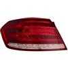 PROPOSTEONLINE Faro realizzato per Mercedes Classe E W212 Berlina 2013-2015 posteriore Destro est. a LED Luci Bianco e Rosso A2129068802