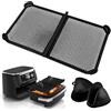 MAOOY Paraspruzzi per Friggitrice Ad Aria, Accessori Friggitrice ad Aria per Ninja 10.4l AF500EU,Riutilizzabile Splatter Guard,Impedisce Gli Schizzi di Grasso, Accessori per Friggitrice ad Aria