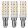I-SHUNFA Lampadina LED Wi-Fi Smart E14 RGB, 4W, 400LM AC 230V, Cambio Colore Con Sincronizzazione Musicale, 16 Milioni Di Colori Fai Da Te, Multicolore Dimmerabile, (3 Pezzi * Trasparente)
