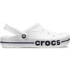 Crocs Clog da Donna Bayaband, Bianco e Blu Marino., 46/47 EU