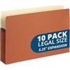 Blue Summit Supplies Blue Summit - Organizer portadocumenti espandibile, formato legale, 13,3 cm, 10 pezzi