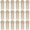 eMagTech 100pcs 15mm Buffer Bead Protector Beads Fishing Rigs Terminale Accessori da pesca Strumenti per tubi da pesca Adatto per la pesca alla carpa