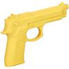 Sportech Italia - Pistola in Gomma per Esercitazione difesa personale, Ideale per Krav Maga e Allenamenti di Difesa Personale (Giallo)