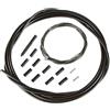 Shimano MTB Optislick Deragliatore Set Cavo e Alloggiamento, Nero