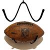 Pmsanzay Supporto da parete per palloni da calcio, robusto e flessibile, per tutte le taglie di calcio. Perfetto per esporre un calcio commemorativo e non avere un grande ripiano ostruttivo sulla parete