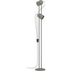 Eglo Tilston - Lampada da terra per soggiorno, con 2 faretti | orientabili, lettura in acciaio di colore verde attacco E14, 142,5 cm