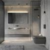 Specchio A LED Su MISURA Con Sensore Touch E Antiappannamento Illuminazione Orizzontale E Verticale