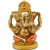 alikiki BangBangDa Handmade Signore Ganesha Figurine Scultura Elefante Dio indù Pooja Diwali Regali Indiano Concept Regali 6.5 L X 8.5 W X 13 H CM (5.2 inch High) Antique Copper