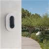 M mimotec - Applique da parete LED per esterni Serie Serena con sensore di movimento, 10-15-18 W, 3CCT selezionabile, 2350 lm, IP65, angolo 120°, materiale PC, ideale per facciate ed esterni