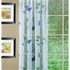 Today's Curtain Pannello semi velato con stampa farfalle, 213,4 cm, blu, 137 cm di larghezza x 84 cm di lunghezza