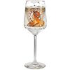 Goebel Alphonse Mucha 66-926-64-1 - Bicchiere da vino Artis Orbis segno zodiacale in vetro, dimensioni: 8,5 x 8,5 x 25 cm, multicolore