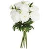 ATMOSPHERA CREATEUR D'INTERIEUR - Bouquet di 13 peonie artificiali bianche H50cm